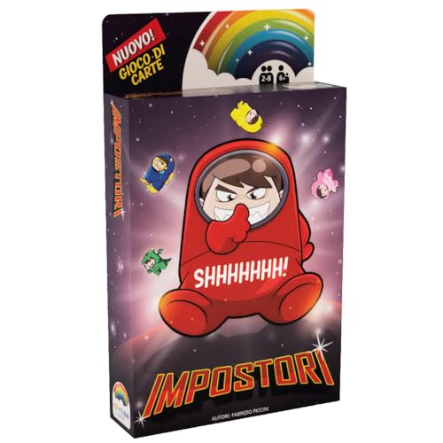 🎁 IL REGALO PERFETTO PER GLI AMANTI DEL GIALLO | Cerchi un regalo per un appassionato di giochi di mistero? 'Impostori' è la scelta perfetta. Un gioco che mette alla prova la tua capacità di inganno e intuizione, ideale per serate piene di tensione e divertimento.