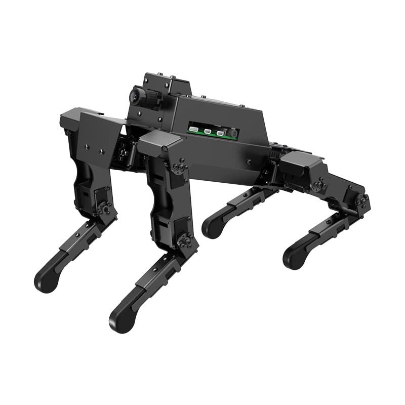 Amazon | AIロボット犬 ラズベリーパイ四足ロボット犬 AI視覚識別交互