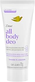 Dove All Body, Desodorante Corporal Em Creme, Para o Corpo Todo, Lavanda e Camomila 75g