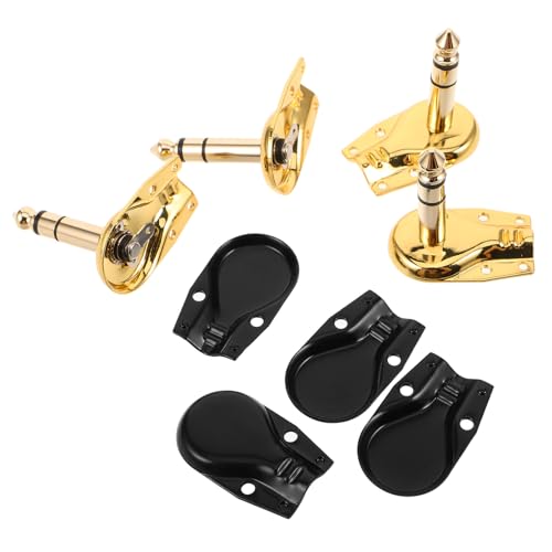 Adaptadores macho estéreo Tofficu para tocar la guitarra y el bajo en salas de ensayo