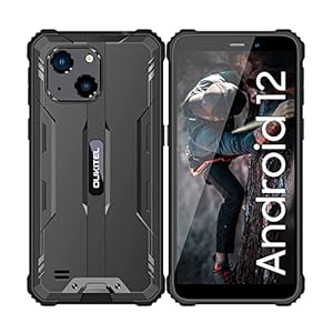 OUKITEL WP20 Android 12 outdoor smartphone 6300mAh 2022 zonder abonnement, outdoor mobiele telefoon, IP68 waterdicht, 20MP Camera mobiele telefoon, 5,93 inch smartphone dual 4G 4+32 GB Face ID NFC