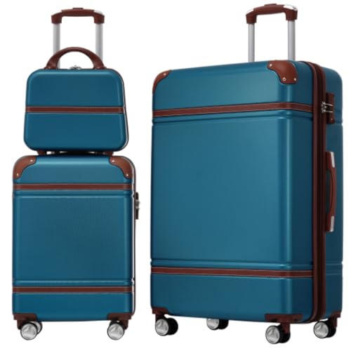 Suitcases Travel Luggage Hardside Luggage Set 3-Pack 20