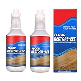 2 Pezzi Floor Restore Eez, Parquet Ristrutturatore, Detergente E Cura per Pavimenti In Legno, Soluzione Llucidante per Pavimentis in Legno, Lucidante per Riparazione Dei Pavimenti