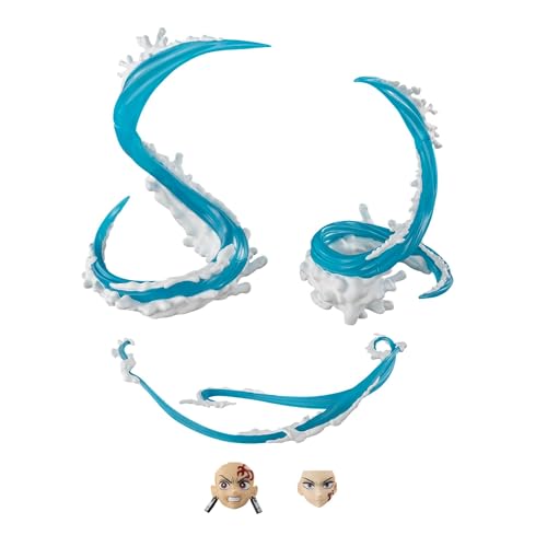 Image of TAMASHII NATIONS - Demon Slayer: Kimetsu no Yaiba - Tanjiro Kamado and Giyu Tomioka Water Breathing Effect Set for S.H.Figuarts