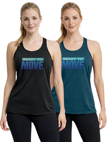 Image of 3Colors Women's Racerback Gym Vest - Tank Top | Breathable Workout & Running Activewear-Ready to Move