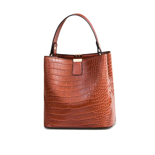 NICOLE & DORIS Sac Seau Femme Petit Sac a Main Crocodile Sac Bandouliere Chic Mini Sac Epaule PU Cuir Sacs Besace Pochette pour les Voyages, Shopping, Travail...