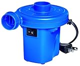 イガラシ 電動ポンプ(ACタイプ)ハイパワー 0.82psi 空気入れ 空気抜き 両対応 ノズル4種類付き TPA-20A ブルー 小型