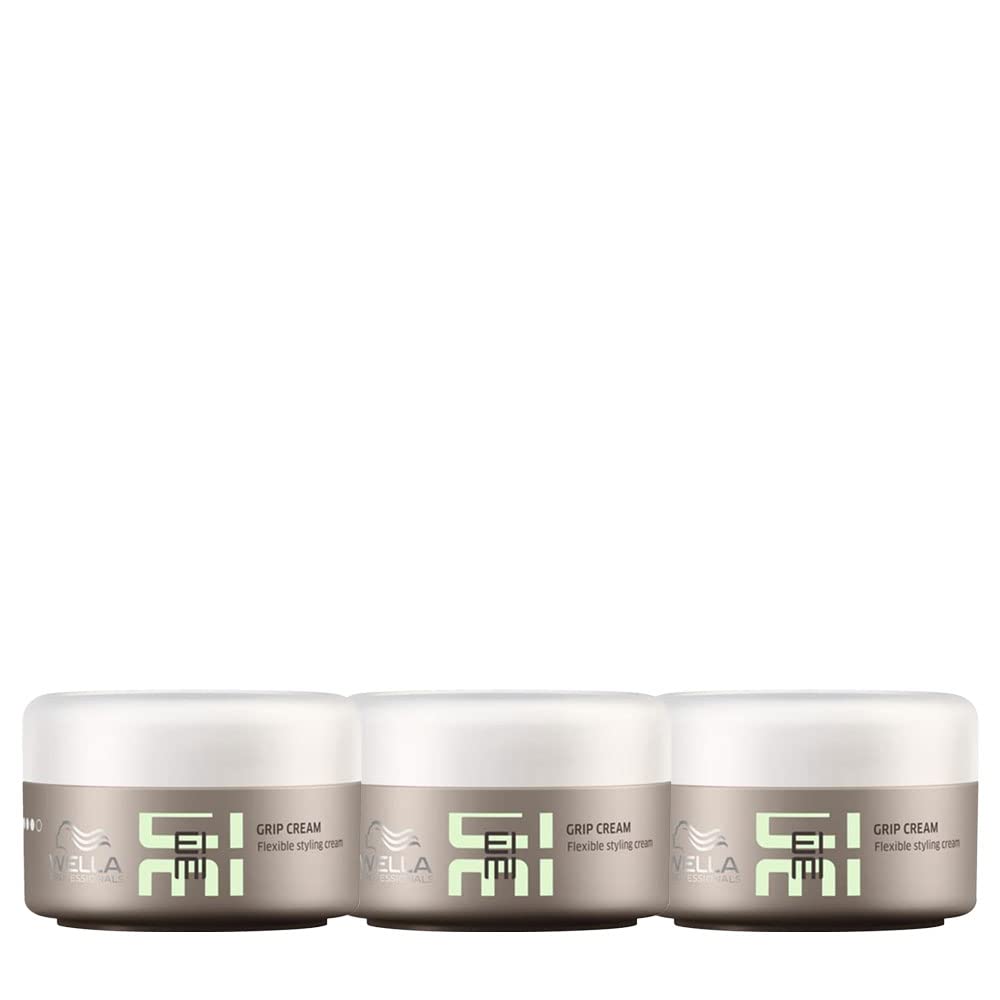 Wella Grip Cream Creme Wachs 3 x 75 ml Styling Dry Professionals