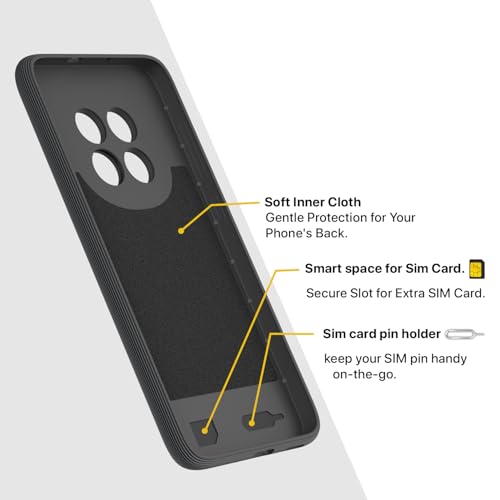 Image of Pikkme Back Cover for Oppo F29 5G Camera Protection 3D Hexa Cube Design Silicone Protective Bumper Case (Grey)