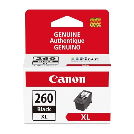 Canon PG-260Xl Black Ink Cartridge, Compatible to Printer TR7020, TS6420, and TS5320