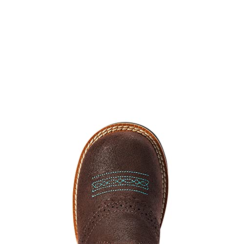 Ariat Fatbaby Cowgirl Western Boot Royal Chocolate/Fudge 2.5 #TOP2