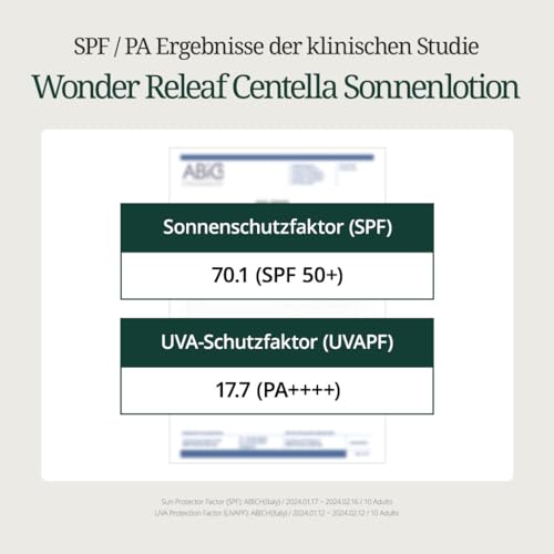 PURITO Wonder Releaf Centella Daily Sun Lotion SPF50+ PA++++, 60 ml, leicht, nicht weißer Gips, UVA- und UVB-Schutz, K-Beauty 6