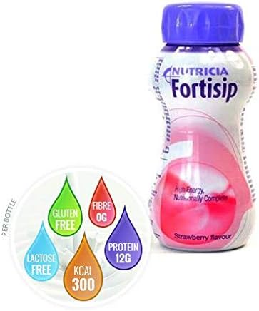 Fortisip High Energy Strawberry 200 ml (Pack of 12)