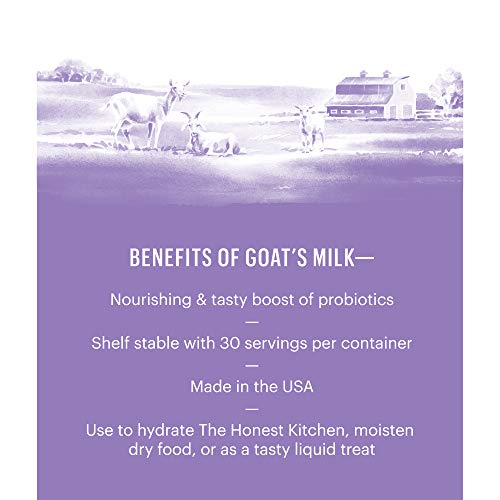 The Honest Kitchen Daily Boosts: Instant Goat's Milk With Probiotics For Cats And Dogs, 12 Pack Of 5G Sachets #TOP4