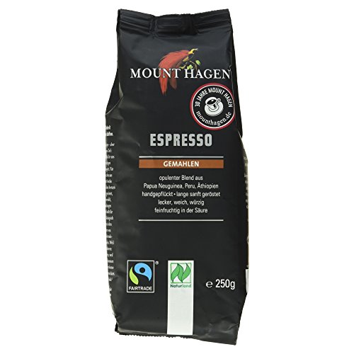 Mount Hagen Bio Espresso gemahlen, 250g