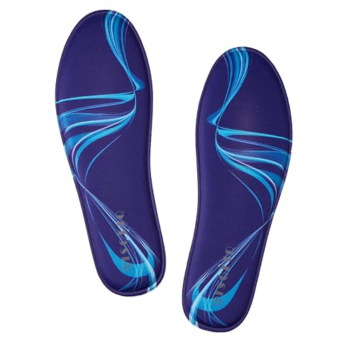 Image of Memory Foam Shoe Inserts for Women Men, Cushion Insoles for Work Boots Sneakers Flats,Comfort Soles Design for Foot Pain Relief,Purple EU43
