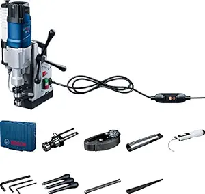 Bosch GBM 50-2 Professional Metal Drill - Heavy Duty - 1200 W 1.5/50 mm Protection Switch & Service Display (Blue)