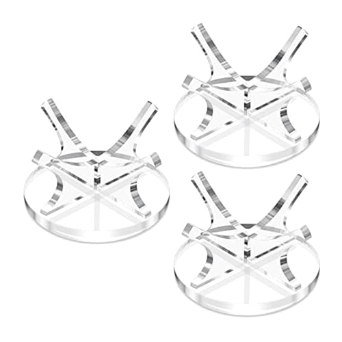 UNTERING Soporte de exhibición de pelotas deportivas de acrílico de alta calidad para béisbol, golf, tenis, almacenamiento de acrílico duradero
