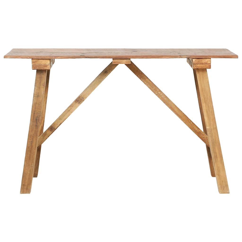 Table Console 130 x 40 x 80 cm Bois Recyclé Style Que