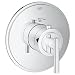 Grohflex Timeless Custom Shower Thermostatic Trim With Control Module