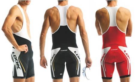 LOOK Pro Team Cycling Bib Short Medium Black/Gold