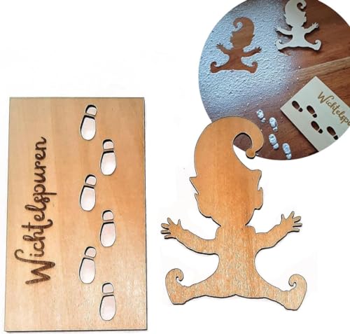 Plantilla De Gnoblez, Juego Creativo Para Puerta De Amigo