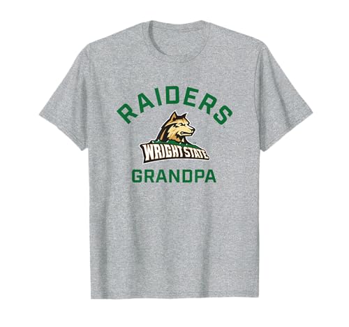 Wright State University WSU Raiders Arched Grandpa T-Shirt