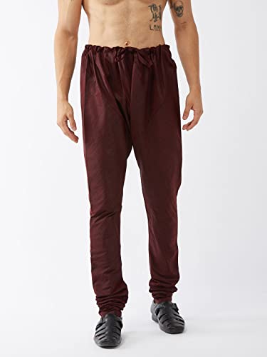 Image of Mother VM Mens Silk Blend Pyjama - Stylish Lounge Wear for Relaxation and Sleep | Regular Premium Cotton, Elastic Waist, and Classic Design for Ultimate Comfort