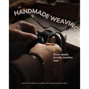 FAIRWIN Leather Dog Leash 6 Foot – Braided Best Military Grade Heavy Duty Dog Leash for Large Medium Small Dogs Training and Walking (Black, S:1/2″ x5.6ft)