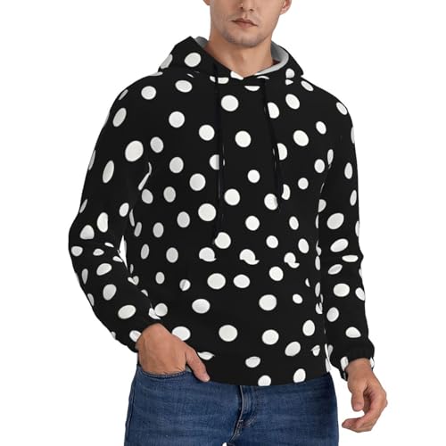 Sweat à capuche homme à pois pour résoudre le dilemme vestimentaire de mi-saison