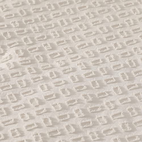 4-Piece Boho Tufted Toddler Bedding Set For Girls Boys Beige Jacquard Tufts Embroidery Bohemian Comforter Set For Kids Bed-In-A-Bag Bed Sheet Set With Comforter, Flat Sheet, Fitted Sheet, Pillowcase #TOP6