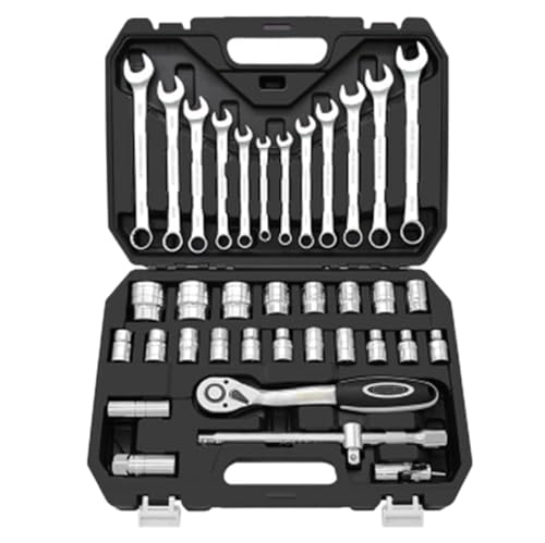 Set de herramientas combinado de 37 piezas miniatura 1