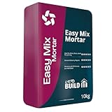 Laeto Easy Mix Mortar – 20kg Ready Mixed Mortar for Bricklaying, Bedding, Patching & DIY Jobs – Pre-Blended Cement Mortar for Indoors & Outdoors – Just Add Water, Easy to Apply