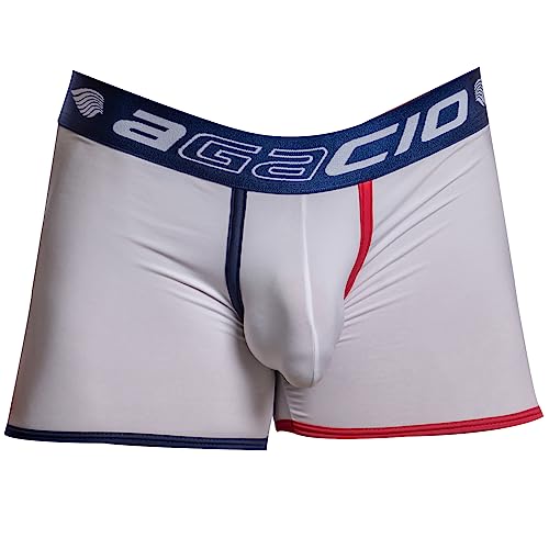 Mens Sexy Tri-Color Sports Boxer Jockstrap Sporty G-String Pouch Enhancing Thong Comfy Trunk Bikini Underwear