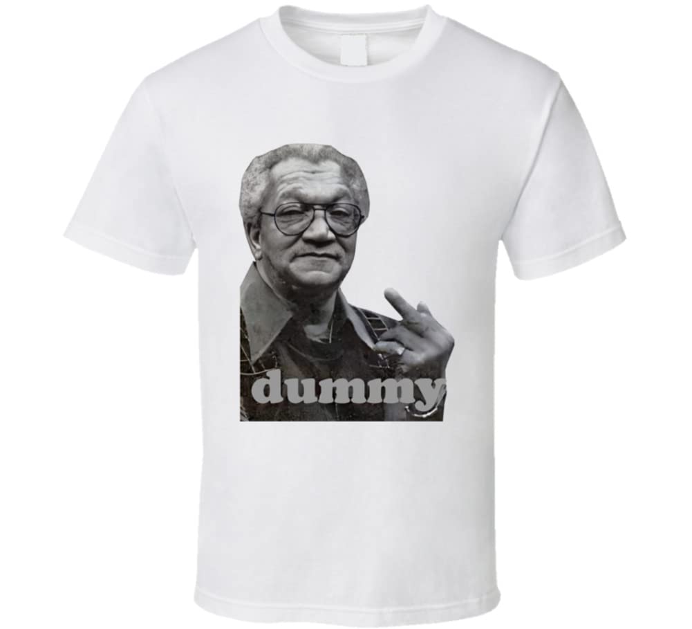 Redd Foxx Dummy Flipping The Bird Sanford and Son Tv Series Fan T Shirt