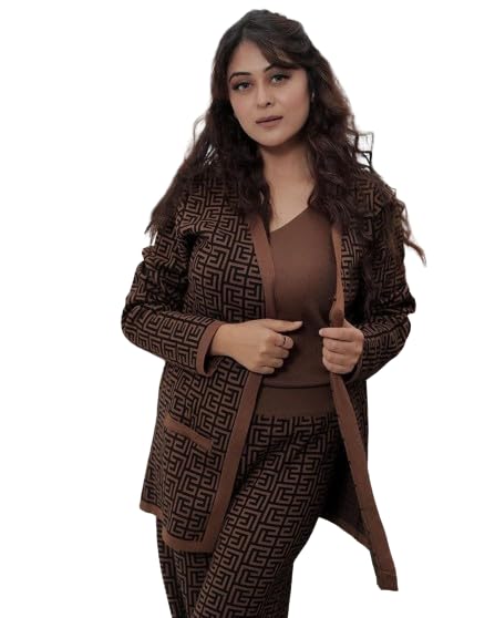 euphoria wardrobe Women's Printed Co-ord Set with Belt and Cami-picture-32