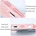 Ysnzaq Cooling Case for Samsung Galaxy S23, Support Wireless Charging & Car Mount, Honeycomb Phone Case for Samsung Galaxy S23 SR Pink