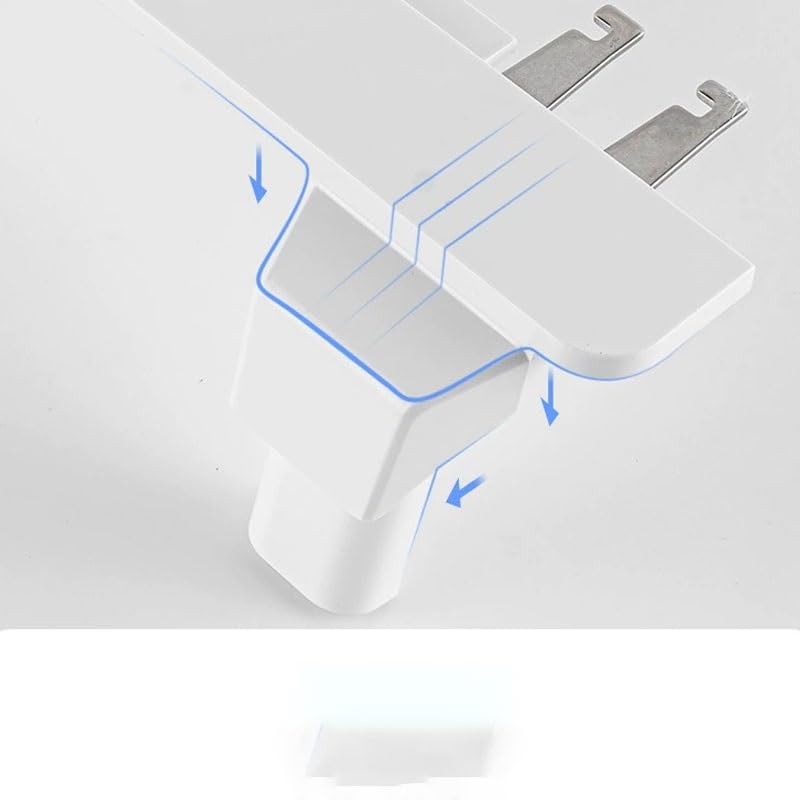 ABS Household Bidet With No Electricity Push-button Function Foldable Nozzle Smart Toilet Seat — view 3