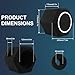 Professional Microphone Isolation Ball with 2-Layered Pop Filter, High Density Foam Great Noise Cancellation