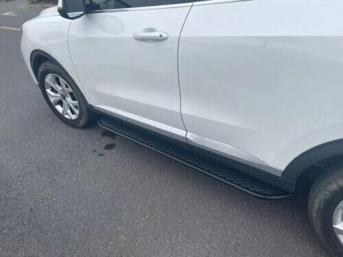 Estribos laterales de aluminio para Lincoln Aviator 2020-2024 miniatura 7
