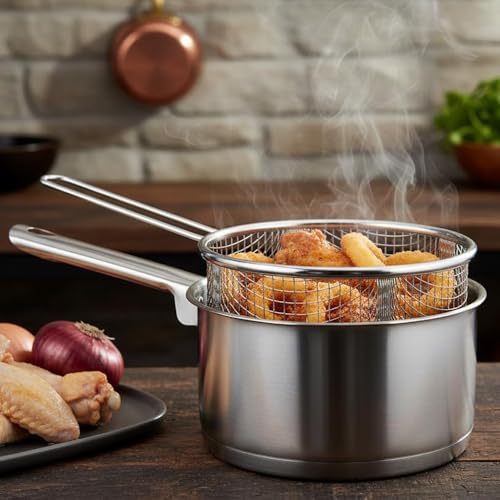 Casserole en acier inoxydable MGE 16 cm induction avec saucier - 4