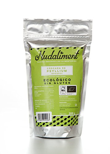 Cáscara de Psyllium ECOLÓGICA Sin Gluten 200 gr