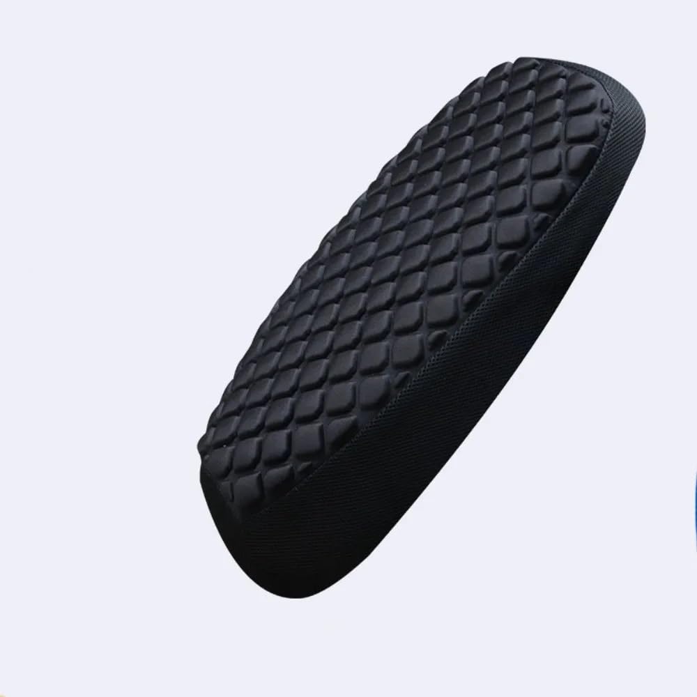 Per motociclette universali durevoli per coprisedile Cuscino ammortizzante elettrico Comoda protezione traspirante Coprisedile per moto(L)
