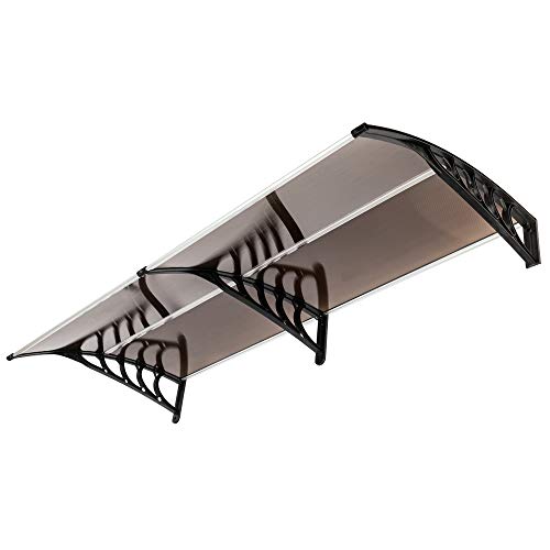 FCH Window Awning Door Canopy, 40" x 80" Window Awning Overhead Door Modern