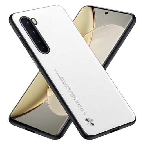 RankOne Funda Compatible con OnePlus Nord (6.44') Carcasa Caso Cover Estuche - Blanco