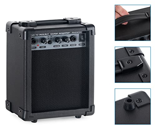 McGrey Rockit guitare électrique ST set complet noir - Les Beatles, Paul McCartney, John Lennon, RIngo Starr, George Harrison McGrey Rockit guitare électrique ST set complet noir – Image 7