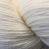 AOYANG Undyed 100% Superwash Merino100 Gram Skein Yarn DK Cable Ply (5 Skeins, Undyed Color)