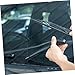 Luxshiny 8pcs Car Wiper Strip Refill Durable Windshield Wiper Inserts for Visibility Rain Compatible with Various Car Models Easy to Install Replacement