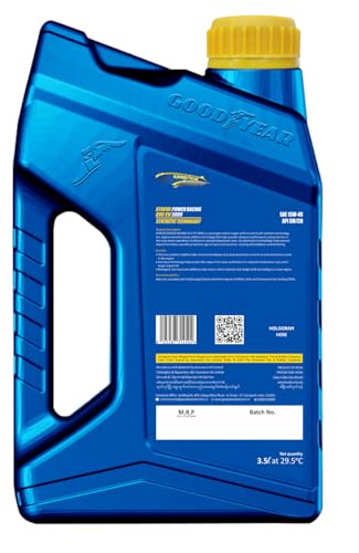 Image of GOODYEAR 3.5 Ltrs 15W40 API SM /CH Xtreme Power Racing Duo FX 5000 Premium Semi-Synthetic Multigrade Engine Oil | High Performace Engine Oil For Petrol, Diesel & CNG Engines