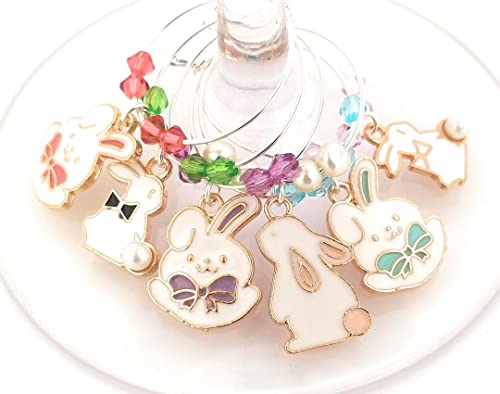 Easter Wine Charms
